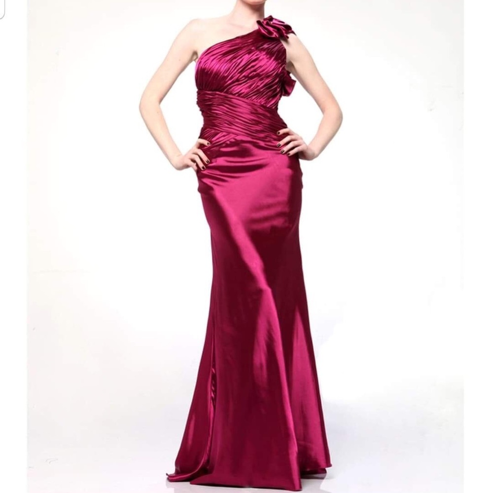 Cinderella Raspberry dress size 6 (zara 2) - Picture 2 of 6